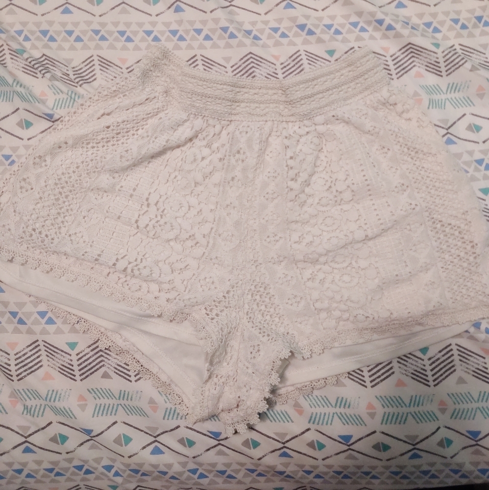 Lace shorts